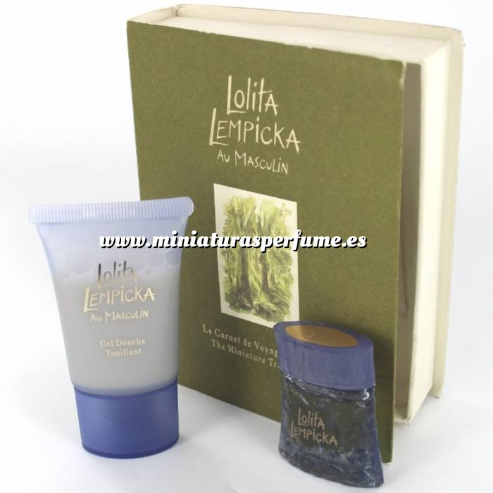 Imagen EDICIONES ESPECIALES Lolita Lempicka Au Masculin Eau de Toilette 5ml. más Gel Douche 20ml. (EDICIÓN ESPECIAL - Travel Book) (Últimas Unidades) 