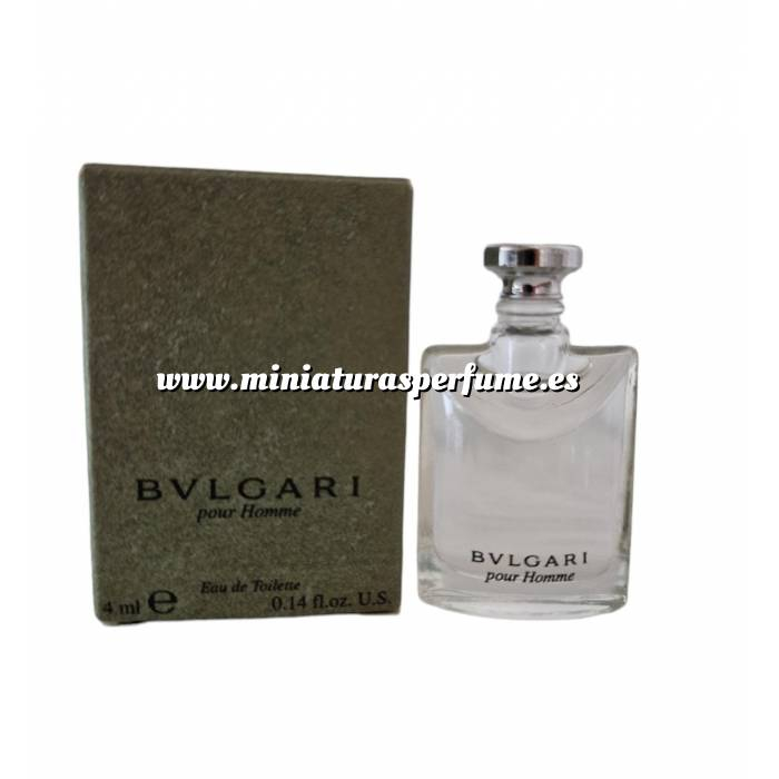 Imagen Mini Perfumes Hombre BVLGARI POUR HOMME by Bvlgari EDT 4 ml en caja 