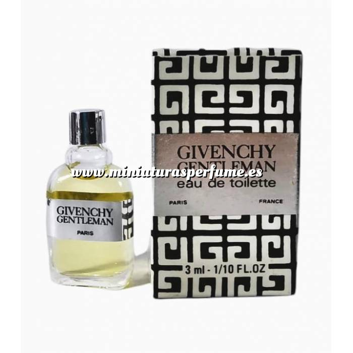 Imagen Mini Perfumes Hombre GENTLEMAN by Givenchy EDT 3 ml (CAJA DEFECTUOSA) 