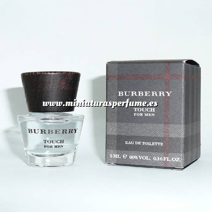 Imagen Mini Perfumes Hombre TOUCH FOR MEN by Burberry EDT 5 ml en caja 