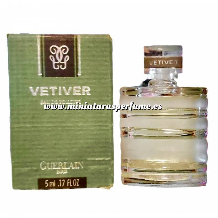 Imagen Mini Perfumes Hombre VÉTIVER Eau de Toilette by Carven EDT 5 ml en caja 