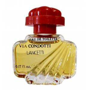 Década de los 80 - Via Condotti 5ml by Lancetti en bolsa de organza de regalo (Ideal Coleccionistas) (Últimas Unidades) 