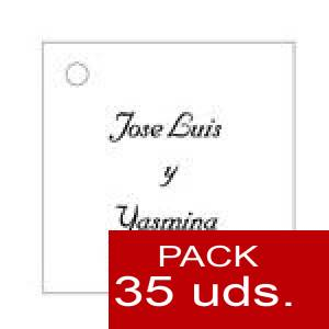 Imagen Etiquetas personalizadas Etiqueta Modelo E03 (Paquete de 35 etiquetas 4x4) 