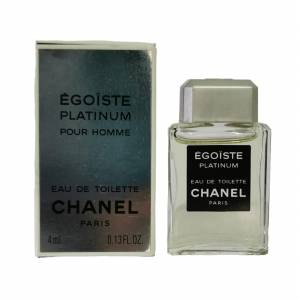 Mini Perfumes Hombre - Egoiste Platinum Eau de Toilette 4ml by Chanel  en caja 